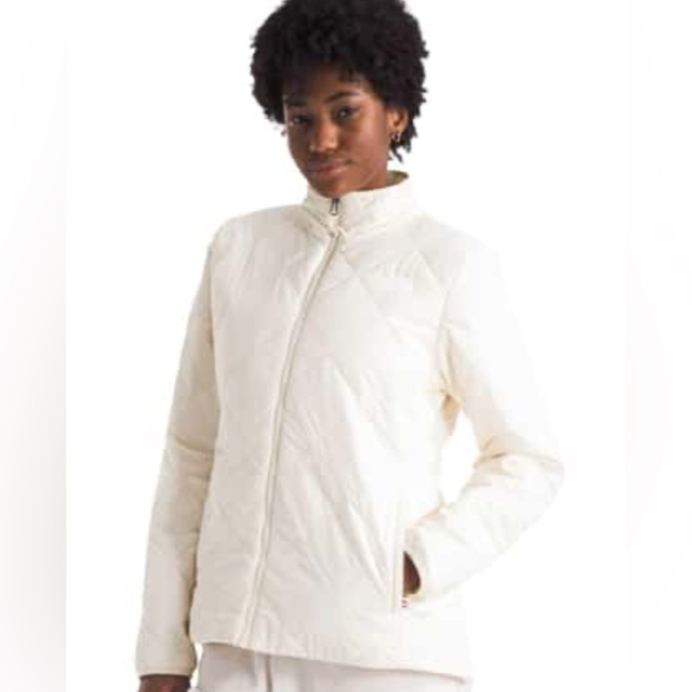 Women's Insulated Fleece Lined Stand Collar Long Sleeve Quilted Jacket
